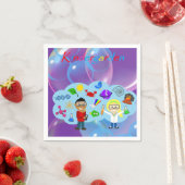 Kindertuin Papier Napkins Servet (Insitu)