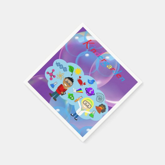 Kindertuin Papier Napkins Servet (Hoek)