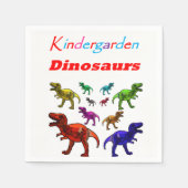 Kindertuin Papier Napkins Servet (Voorkant)