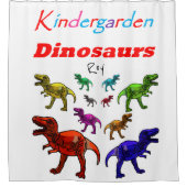 Kindertuin Shower Curtain Douchegordijn (Voorkant)