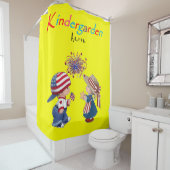 Kindertuin Shower Curtain Douchegordijn (In situ)