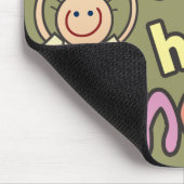 Kindertuinleraren hebben een hartmousepad muismat (Hoek)