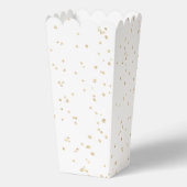 Kinderverjaardag Gouden Glitter Popcorn Bedankdoosjes (Achterkant)