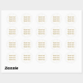 Kinderverjaardag Gouden Glitters Ronde Sticker (Vel)