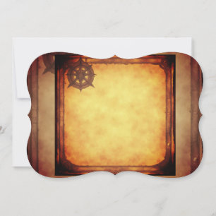 Kinderverjaardagsfeestje Piraten Uitnodiging