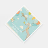 Kinderverjaardagsfeestje servetten (Hoek)