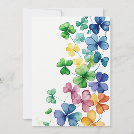 Kinderverjaardagsfeestje Uitnodiging op Patrick da (Achterkant)