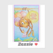 Kinderverjaardagsfeestplanner Sticker (Vel)