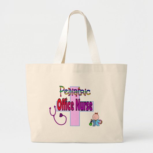 kinderverpleegkundige Canvas tas (Voorkant)