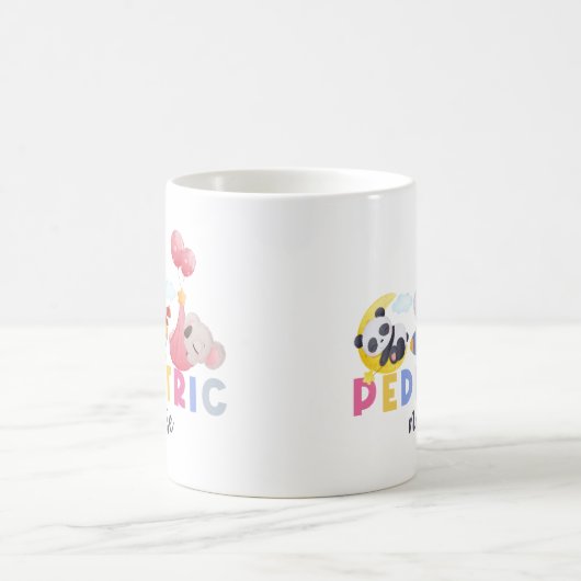 Kinderverpleegkundige Dierensafari Zoo Peds Verple Koffiemok (Center)