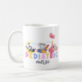 Kinderverpleegkundige Dierensafari Zoo Peds Verple Koffiemok (Links)