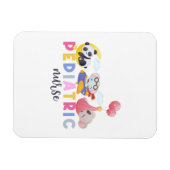 Kinderverpleegkundige Dierensafari Zoo Peds Verple Magneet (Horizontaal)