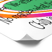 kinderverpleegkundige gedicht hart poster (Hoek)