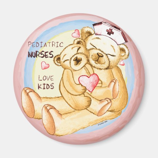 Kinderverpleegkundige Magneet (Voorkant)