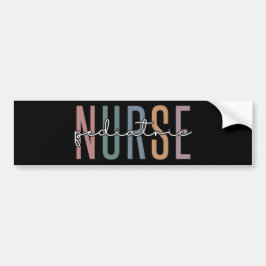 Kinderverpleegkundige | Peds Nurse PICU Zuster-gif Bumpersticker