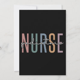Kinderverpleegkundige | Peds Nurse PICU Zuster-gif Kaart