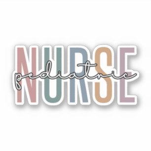 Kinderverpleegkundige Peds Nurse PICU Zuster-gif Sticker
