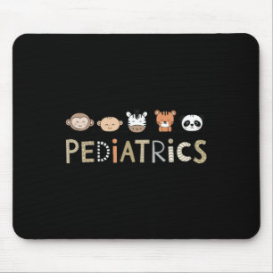 Kinderverpleegkundige Peds schattige dieren Nur Muismat