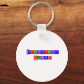 Kinderverpleegkundige Sleutelhanger (Voorkant)