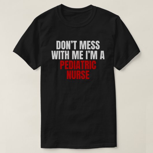 Kinderverpleegkundige T-shirt (Design voorkant)