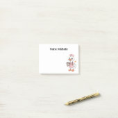 Kinderverpleegster Cute Duck Kinderafdeling Post-it® Notes (Op bureau)
