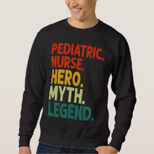 Kinderverpleegster Held Mythe Legende Vintage Kind Trui