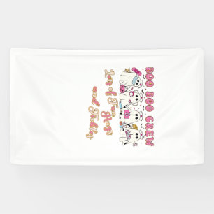 Kinderverpleegster Leuke Halloween-ontwerp Essenti Spandoek