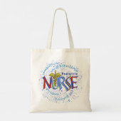 Kinderverpleegster Motto Tote Bag (Achterkant)