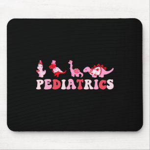 Kinderverpleegster Peds Verpleging Cute Dinosaurs  Muismat