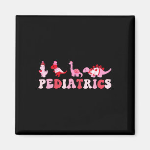Kinderverpleegster Peds Verpleging Cute Dinosaurus Magneet