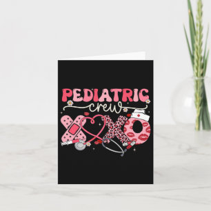 Kinderverpleegster Valentine Luipaard Crew Peds Kaart