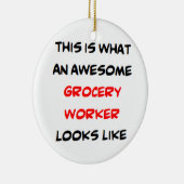 kinderverzorger, geweldige keramisch ornament (Rechts)