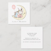 Kinderverzorgingseenheden en Visitekaartje (Voorkant / Achterkant)