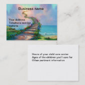 Kinderverzorgingstrap Visitekaartje (Voorkant / Achterkant)