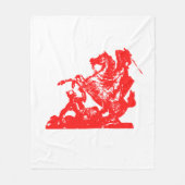 Kindervlag van Gaspard - Medium Fleece Blanket (Voorkant)