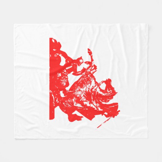 Kindervlag van Gaspard - Medium Fleece Blanket Deken (Voorkant (Horizontaal))