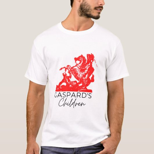 Kindervlag van Gaspard - T-Shirt (Voorkant)