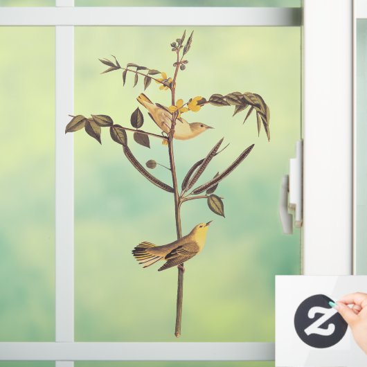 Kindervogel Raamsticker (Huis)