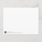 Kindervredesmonument Briefkaart (Achterkant)