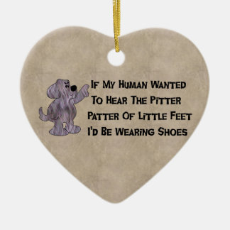 Kindervrije puppy Dog Keramisch Ornament