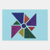 Kinderwaaier Gift Wrap Inpakpapier Vel (Voorkant 3)