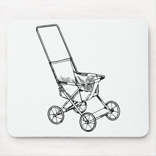 Kinderwagen Muismat (Voorkant)