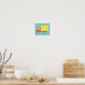 Kinderwagen Trucke Print onderdeel van een set! (Keuken)