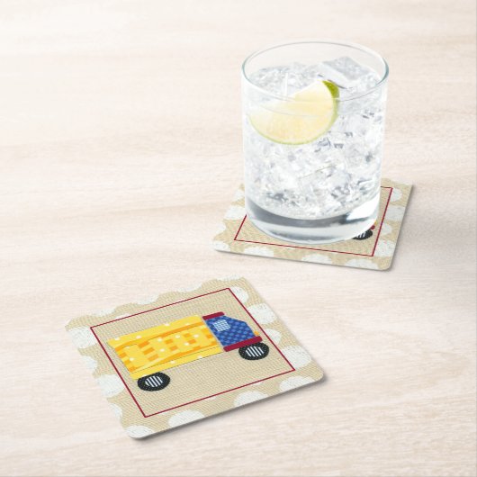 Kinderwagen van Chariklia Zarris Kartonnen Onderzetters (Insitu)