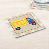 Kinderwagen van Chariklia Zarris Kartonnen Onderzetters (Schuin)