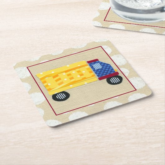 Kinderwagen van Chariklia Zarris Kartonnen Onderzetters (Schuin)