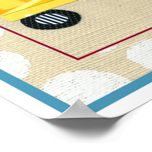 Kinderwagen van Chariklia Zarris Poster (Hoek)