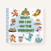 Kinderweekenddagboek Notitieboek (Voorkant)
