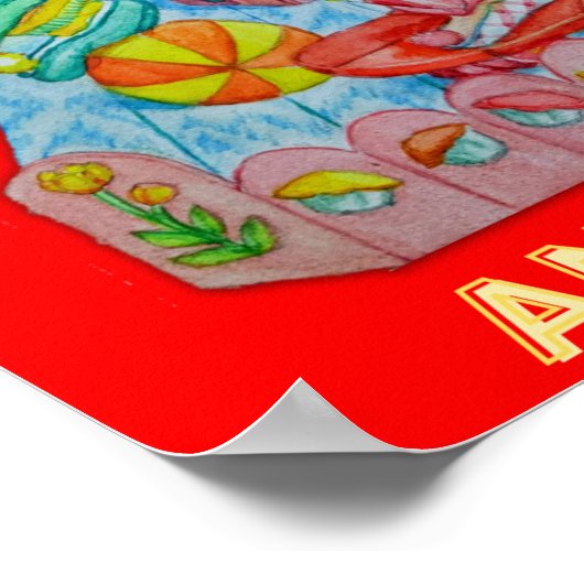 KINDERWELPEN POSTER (Hoek)