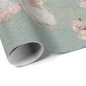 kinderwereld van schattig speelgoed cadeaupapier (Rol Hoek)